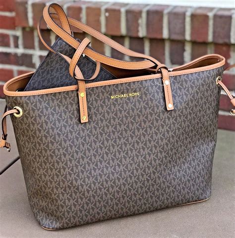 michael kors jet set tote large macys|michael kors bag with airplanes.